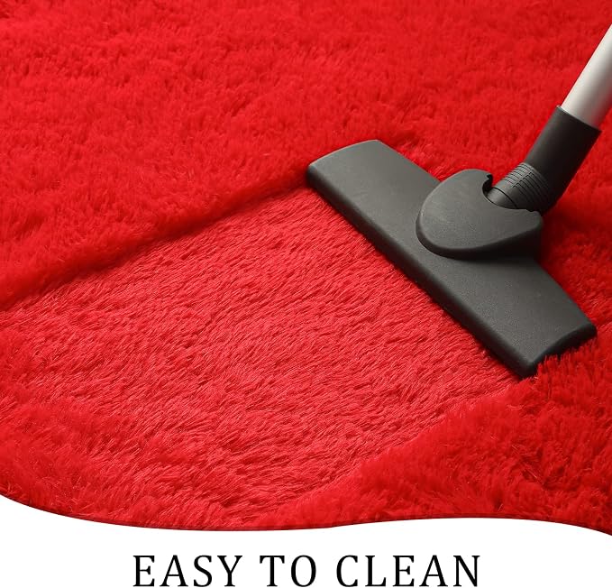 Chicrug Soft Area Rugs for Bedroom Living Room Plush Fluffy Rug 2x4 | Shag - Image 5