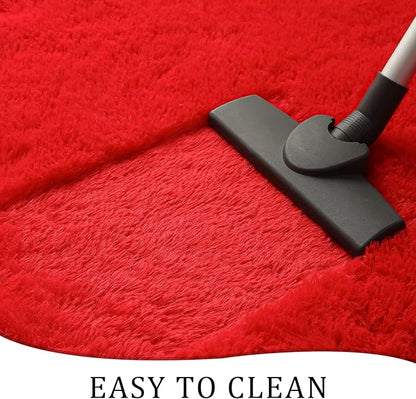 Chicrug Soft Area Rugs for Bedroom Living Room Plush Fluffy Rug 9x12 | Shag - Image 7