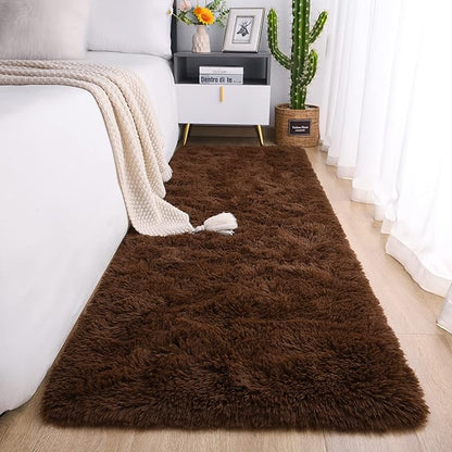 Chicrug Soft Runner Rug for Bedroom Living Room Plush Fluffy Rug 2x10 | Shag by ChicrugHomeDecor