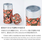 NOREN Japanese Tea Canister Tin (Yuzen Washi Paper - Plum/Black), 7.06oz Size/Made in JAPAN with Includes Inner Lid of Airtight Damp-Proof/Kitchen Jar for Loose Leaf Coffee Tea Spice and More