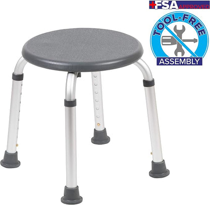 Flash Furniture Hercules Series Aluminum Bath and Shower Chair - Image 16