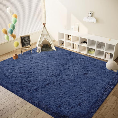 6x9 Area Rug for Living Room: Fluffy Shag Soft Washable Rugs Large Fuzzy Plush - Image 5