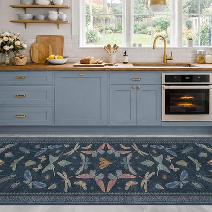 3x10 Vintage Hallway Rug Runner, Washable Non Slip Carpet - Image 3