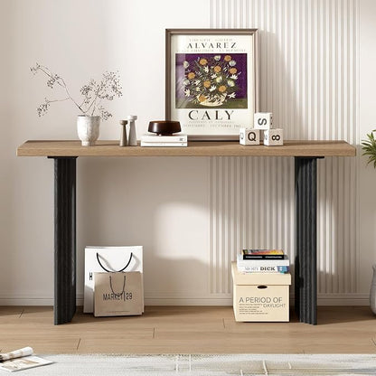 59.2'' Modern Console Table Sofa Table Entryway Table - Image 3