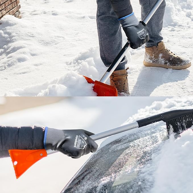 Waterproof Winter Work Gloves for Men and Women, Touchscreen, Freezer Gloves, Thermal Insulated, for Cold Weather