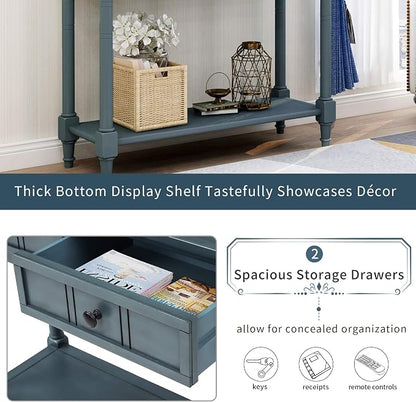 Harper & Bright Designs TREXM Daisy Series Console Table Traditional Design - Image 5