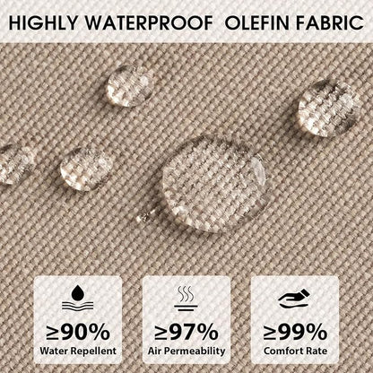 Rocking Chair Cushions with Pillow, Waterproof and Fade-Resistant Thicken - Image 3