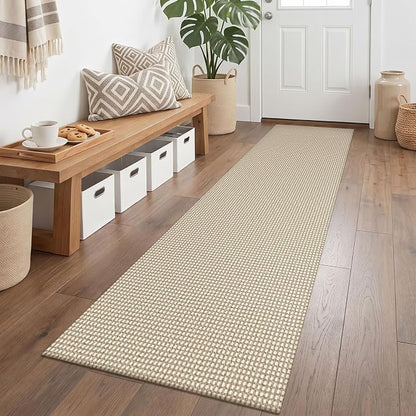 KOZYFLY Runners for Hallways 2x6 ft Washable Kitchen Runner Non Slip Rubber by KOZYFLY