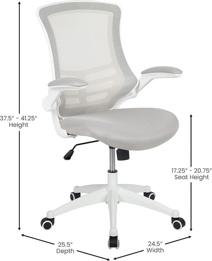 Flash Furniture Kelista Mid-Back Swivel Office Chair - Image 3