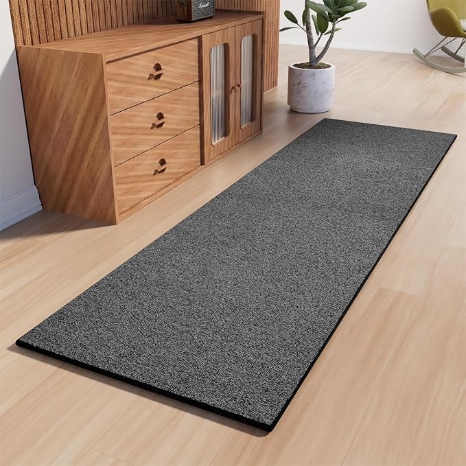 AREDO Runner Rug with Non Slip Rubber Backing, Washable Soft Floor Carpet by AREDO