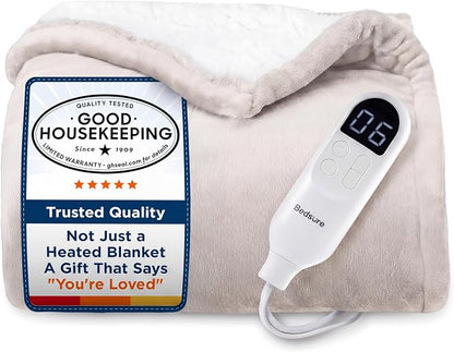 Bedsure Heated Blanket Throw, Soft Electric Blanket by Unknown