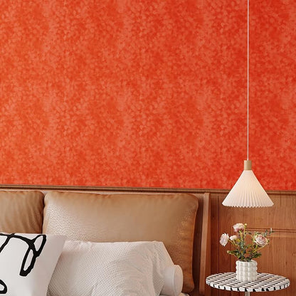 Orange Velvet Drawer Liner Roll Self Adhesive Fabric Felt - Image 4