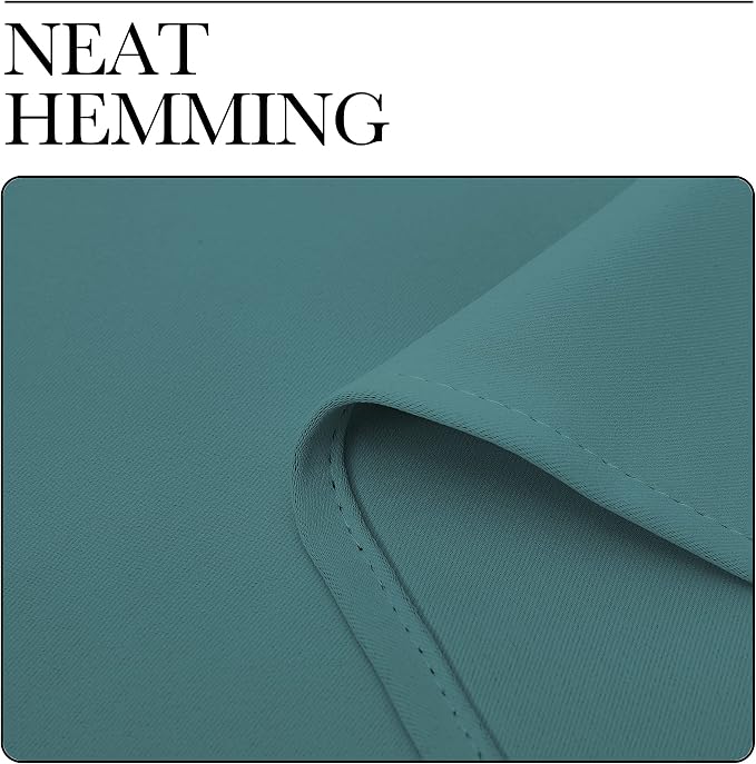 NICETOWN Thermal Insulated Solid Grommet Blackout Curtains/Drape - Image 7