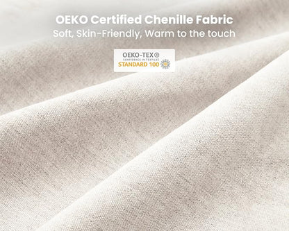 154" Oversized Chenille Couch Modular Sectional Sofa, Washable Cloud Couch - Image 9