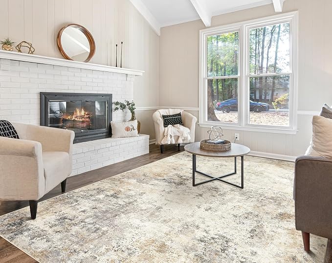 UERMEI 8x10 Area Rug Living Room Rugs - Image 3