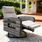 ZZW Outdoor Recliner Chair, Wicker Patio Recliners by zzw