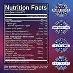 Yerba Mate Tea Powder 5 Mixed Tropical Fruit Flavors Clean Energy Drink Superfood - Support Gut Health, Probiotics and Prebiotics, Reduce Brain Fog, Relaxation & Focus Blend 30 sachets