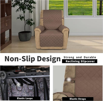 Easy-Going Reversible Couch Cover, Recliner 22 in, Water Resistant Furniture Mat - Image 3
