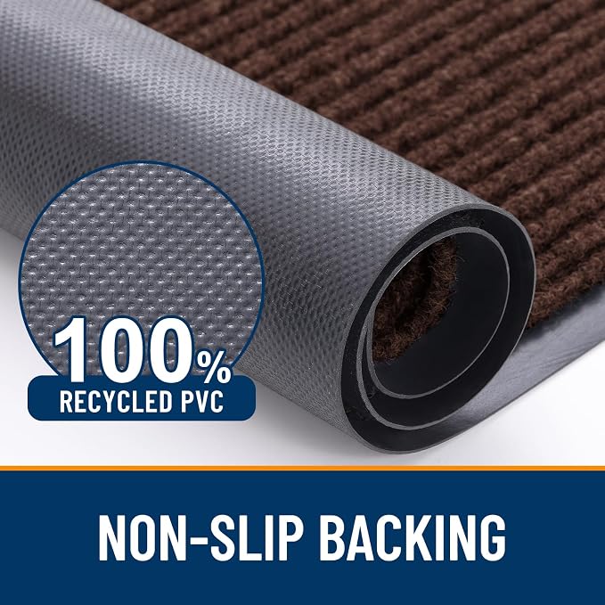 OLANLY Front Door Mat 71x34, Waterproof Heavy-Duty Indoor Outdoor Doormat | - Image 3
