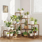 Bamworld Plant Stand Indoor Corner Plant Shelf Outdoor by Bamworld