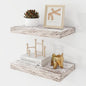 Acovy 16 Inch Floating Shelves, 9.3" Deep Floating Shelf Wall Mounted, Rustic by Acovy