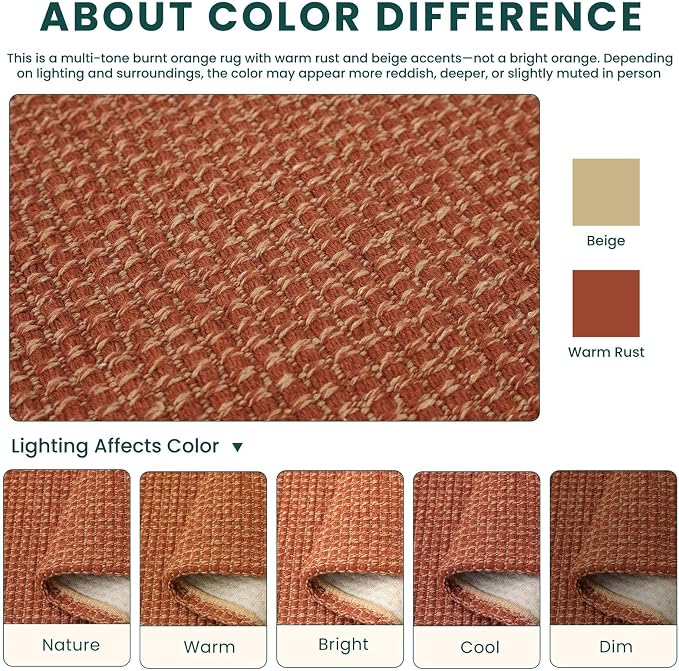 KOZYFLY Orange 3x12 Runners Rugs - Image 3