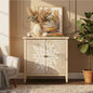 31" Carved Sideboard Buffet Cabinet by LFGUIZO