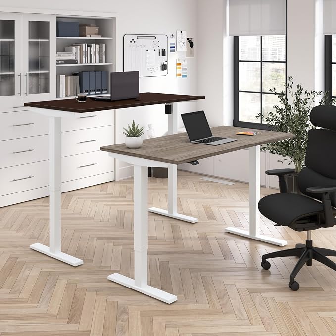 Bush Business Furniture 72-inch Electric Height Adjustable Standing Desk - Image 4