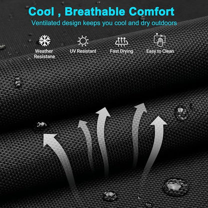 ABORON 2PK Heavy Duty Tanning Chair, 5-Gear Outdoor Folding Chaise Lounge Chair - Image 4
