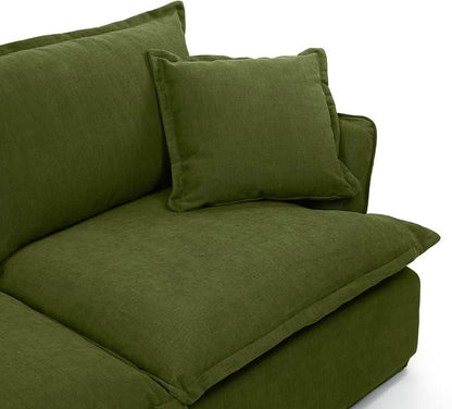 Cloud Sectional Sofa, Down Fill Sectional Sofa, Detachable Couch Cushion Covers - Image 6