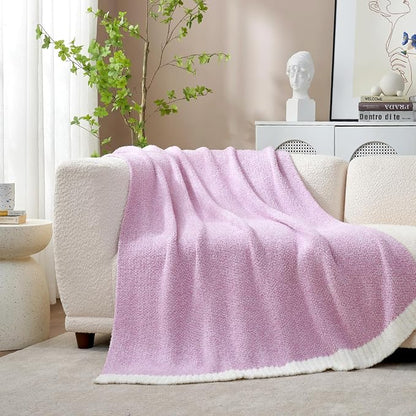 Snuggle Sac Bedding Blanket Light Purple Twin Size, Super Soft Warm Cozy - Image 7