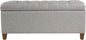 Homepop Home Decor Tufted Ainsley Button Storage Ottoman Bench by HomePop