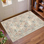 GarveeHome Small Beige Entryway Rug, 2x3 Washable Front Door Rug Indoor by GarveeHome