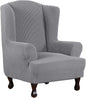 H.VERSAILTEX Wing Chair Slipcover Chair Covers by HVERSAILTEX