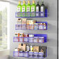 DTUQYX Magnetic Spice Rack for Refrigerator, 4 Pack 100% Metal Strong Magnet by DTUQYX