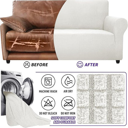 ZNSAYOTX Super Stretch Chair Slipcover Universal Sofa Chair Covers - Image 7