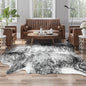 8x10 Faux Cowhide Area Rug for Living Room Animal Skin Rug, Cool Western by AROGANAREARUG