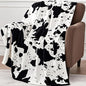 Edenleaf Cow Print Blanket, Ultra Soft Cozy Throw by Edenleaf