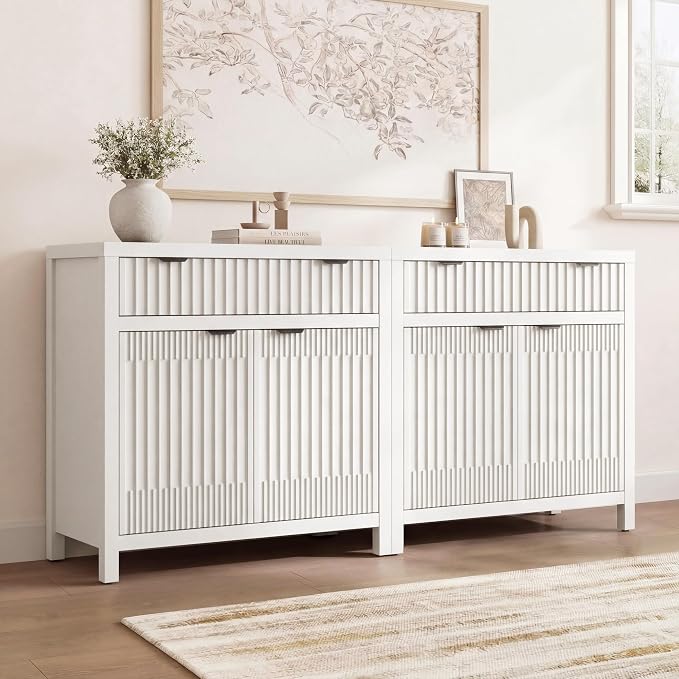 Fatmok Fluted Buffet Cabinet - Image 6