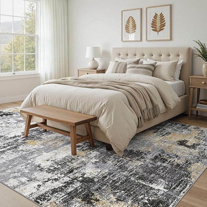 UERMEI 9x12 Area Rug for Living Room - Image 3