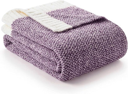 Snuggle Sac Buttery Purple Throw Blanket by SnuggleSac