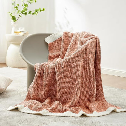 Snuggle Sac Orange Throw Blanket - Image 2