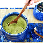 Artcome 12Pcs Japanese Matcha Tea Set - Bowl, Bamboo Whisk, Holder, Brush and Screen - Handmade Ceremony Kit for Traditional Tea Ceremony
