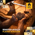 Gorilla's Coffee 100% Arabica - Medium Roast Ground Coffee, Fair Trade, Smooth, Balanced, Aromatic, Spice & Luscious Fruit Notes | Premium Rwandan Coffee | Rich, Flavorful, and Aromatic (500g/17.6oz)