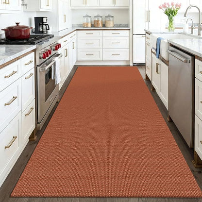 KOZYFLY Washable 4x6 Entry Woven Area Rug, Braided Throw Rugs - Image 2