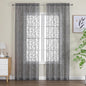 Furman Extra Long Sheer Curtains 96 inches Long by OWENIE