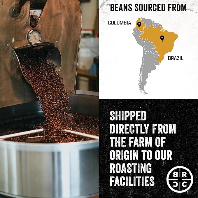 Black Rifle Coffee Company Ground Coffee Medium Roast - Roasted Blend Made from Pure Arabica Beans - Colombian & Brazilian Beans - Veteran Founded & American Made (Hazelnut, 12oz Bag)