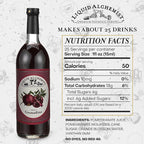 Liquid Alchemist Grenadine Syrup for Cocktails - Real Ingredients Make our Pomegranate Syrup the Perfect Shirley Temple Mix - Our Small Batch is Non-GMO, Gluten Free & Vegan (25 oz)