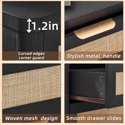 LEYAOYAO Rattan Night Stand - Image 8