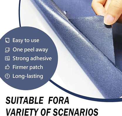 Canvas Repair Patch, 17X158 Inch Strong Sticky Fabric Repair Tape, - Image 6